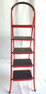 نردبان 5 پله ی کفه پهن بزرگ
