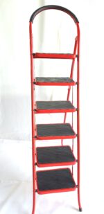 نردبان 6 پله ی کفه پهن بزرگ