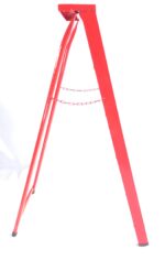 نردبان پروفیلی دوطرفه سهند نیک ۶ پله قرمز سفید نقره ای - تولید تبریز