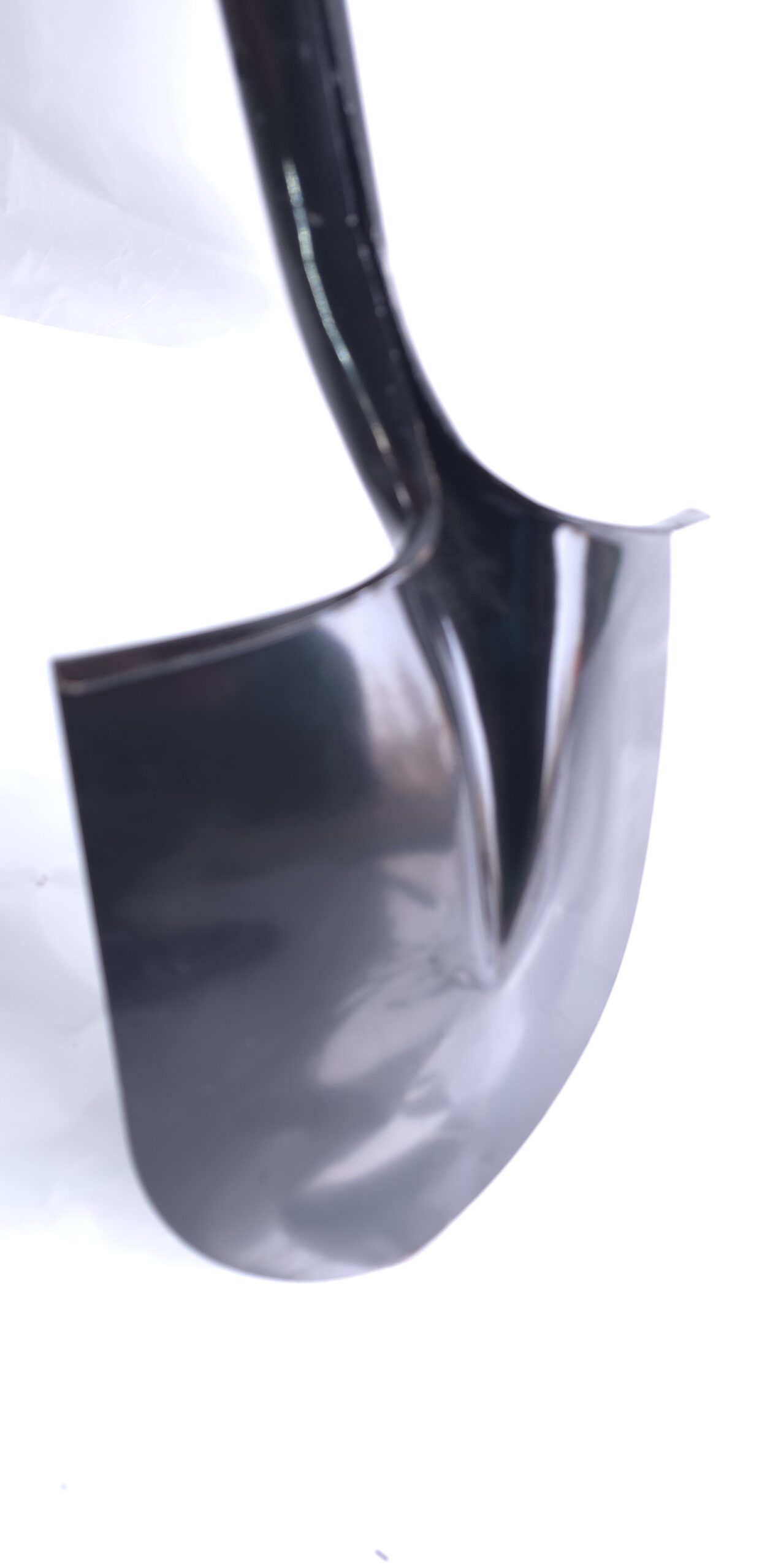 بیل دستی سهند نیک تیغه پهن ضدزنگ براق با دسته مشکی - تولید تبریز